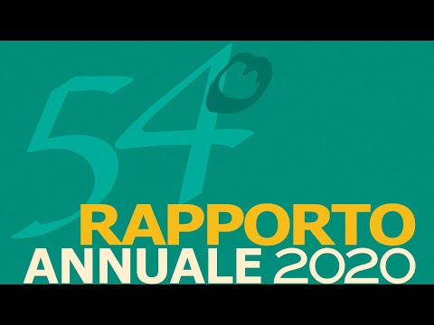 54° RAPPORTO SULLA SITUAZIONE SOCIALE DEL PAESE/2020