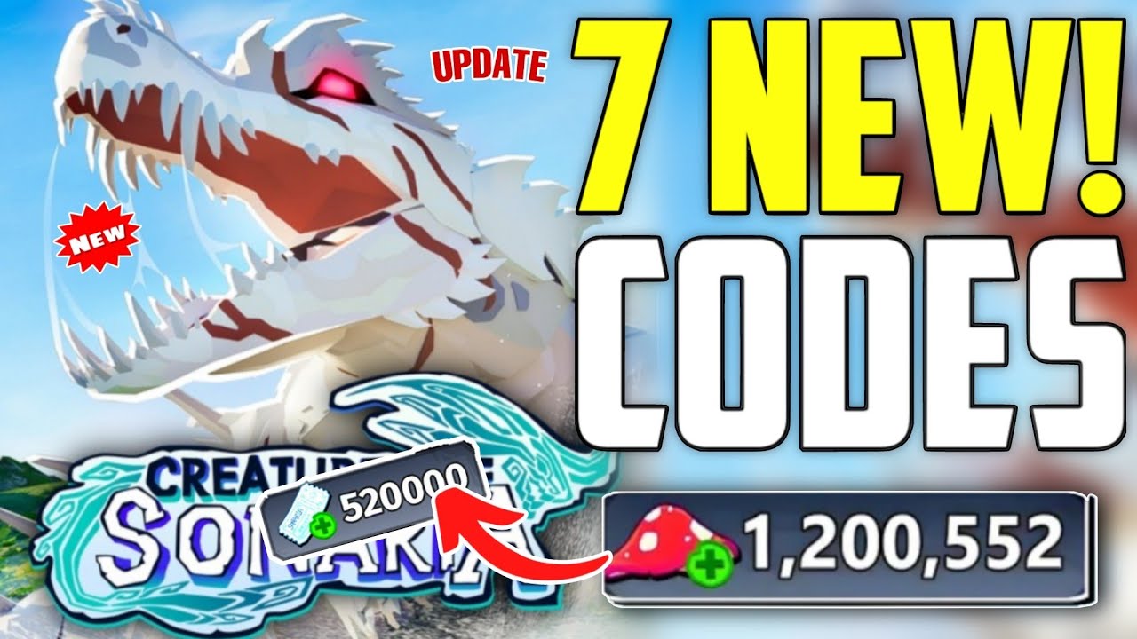 ⚠️ ACTIVE!💥[CODE]⚠️ CREATURES OF SONARIA CODES 2025 - ROBLOX CREATURES ...