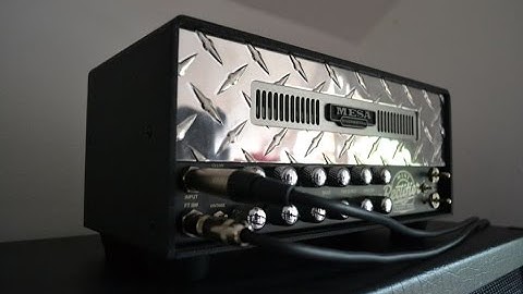 Mesa Boogie Mini Rectifier Twenty-Five Head - Demo Song
