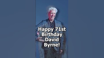 Thumbnail of Did You Know TALKING HEADS Frontman... #davidbyrne #talkingheads #birthday #shorts