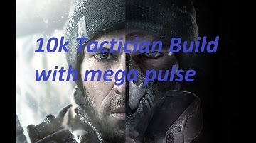 Testing my 6 piece 10k Electronics Tactician Build | The Division (PS4) 1.8.1