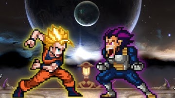 Mystic Gohan TP(New) VS Vegeta DBS V2 in Jump Force Mugen