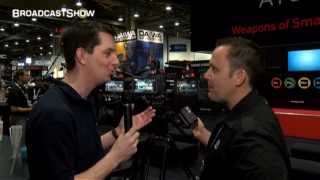 Atomos Samurai Blade demonstration at NAB 2013