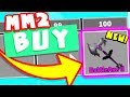 BUYING NEW HALLOWEEN MM2 GODLY!!!