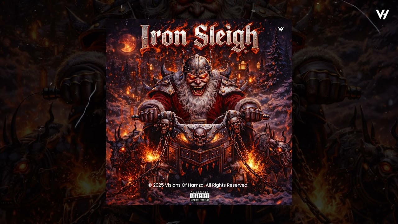 Iron Sleigh : Cinematic Christmas Horror Music | Industrial Horror Beats | No Copyright | 2026