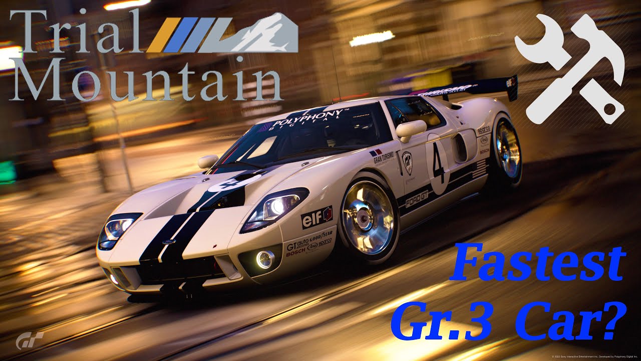 GT7: Ford GT Race Car '18 Stable and Fast Maxed Power Setup and Reference  Lap 