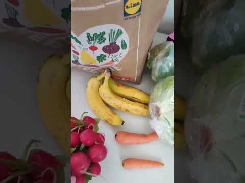 Видео: Пакет-сюрприз из Лидла за 3€ #подпишись #рекомендации #lidl #покупки #продукты #закупка #распаковка