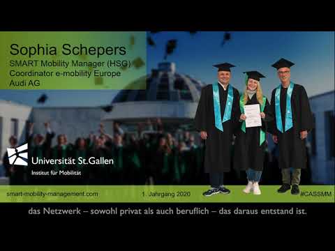 Feedback Sophia Schepers | Smart Mobility Managerin (HSG)