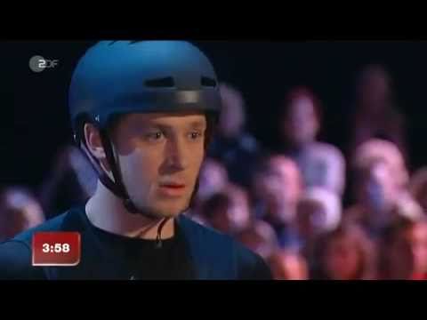 Wetten dass...? Düsseldorf 04.12.2010 Samuel Koch Unfall