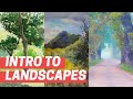 Understanding Space in Landscape Painting