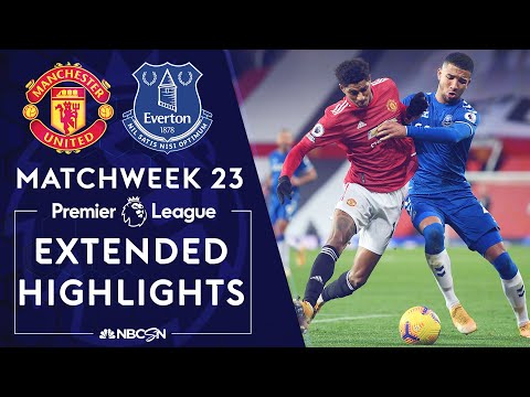 Manchester United v. Everton | PREMIER LEAGUE HIGHLIGHTS | 2/6/2021 | NBC Sports