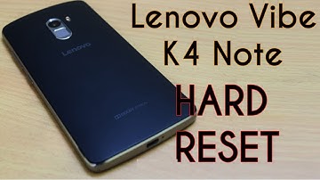 Lenovo K4 Note Hard Reset
