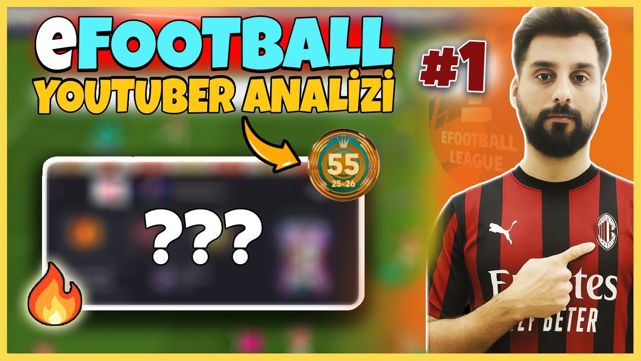 BU YOUTUBER BAMBAŞKA OYNUYOR 🔥 NASIL BİR TAKTİĞİ VAR? 🤔 eFOOTBALL 2026 MOBİLE