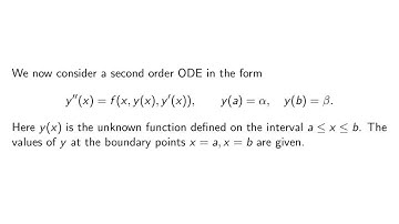 ch10 1. Two-point Boundary value problems. Introduction. Wen Shen