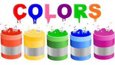 Từ vựng về các màu sắc trong Tiếng Anh - Colors