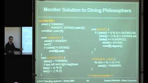 CS-342 Operating Systems Lecture 22