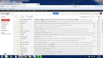 Hướng dẫn chuyển tiếp mail @dhtm.edu.vn về Gmail thường dùng - Tư vấn Thương mại Điện tử