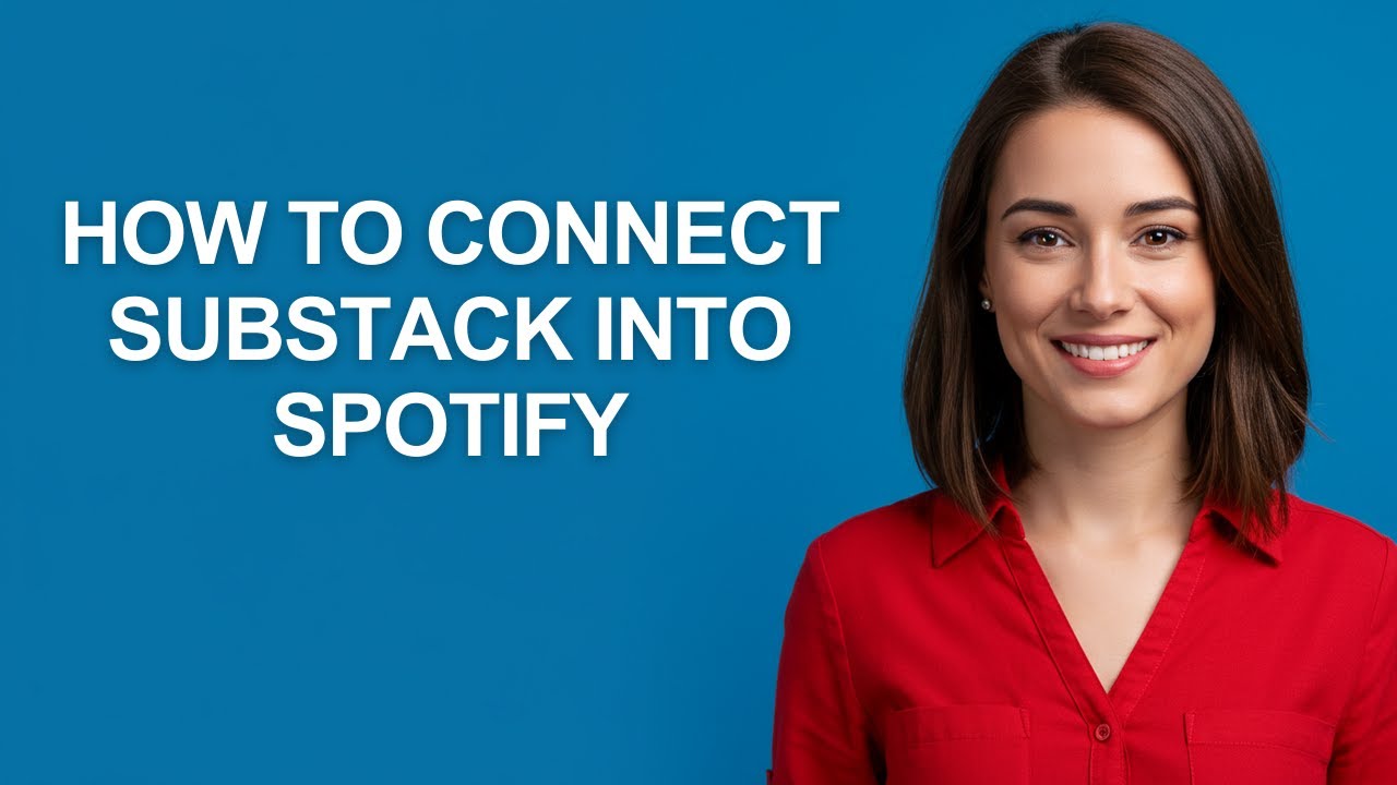 How to Connect Substack Into Spotify - AshleyHowTo - YouTube