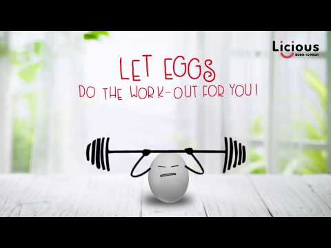 Let Eggs Do The Work-Out For You!
