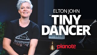 How to Play "Tiny Dancer" by Elton John (Easy Piano Tutorial)