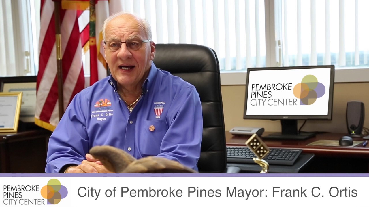 City of Pembroke Pines Mayor, talk about the new Pembroke Pines City Center V2