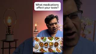 What medications affect your taste? #medicineexplained #taste #sideeffects