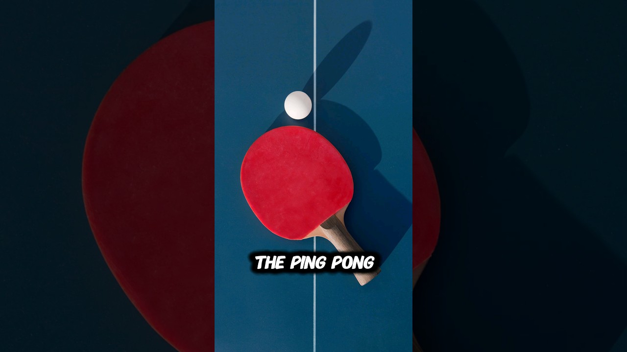 How Changing Ping Pong Ball Size Alters Gameplay #science #shorts