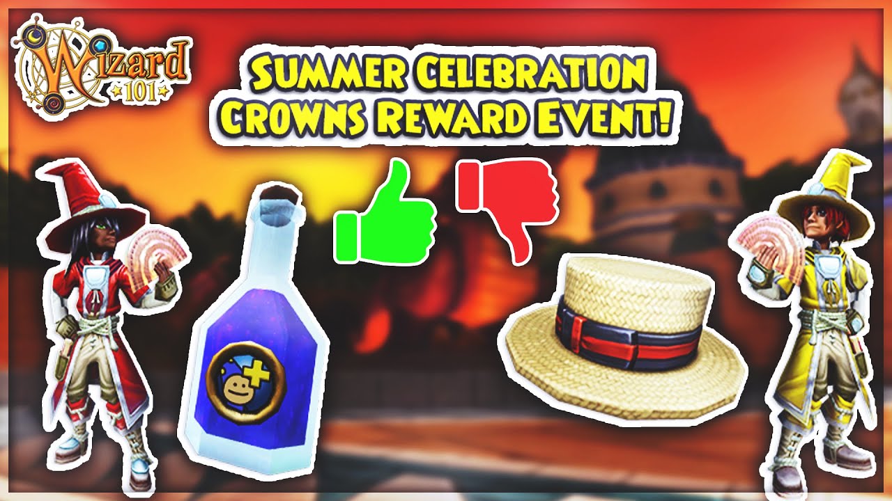 Should You Participate In The Summer Crowns Reward Event? - (Wizard101)