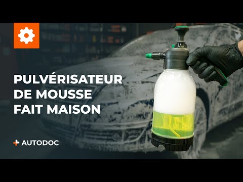 Vidéo: Concentré de mousse pour le lavage à faire soi-même à partir d'un pulvérisateur