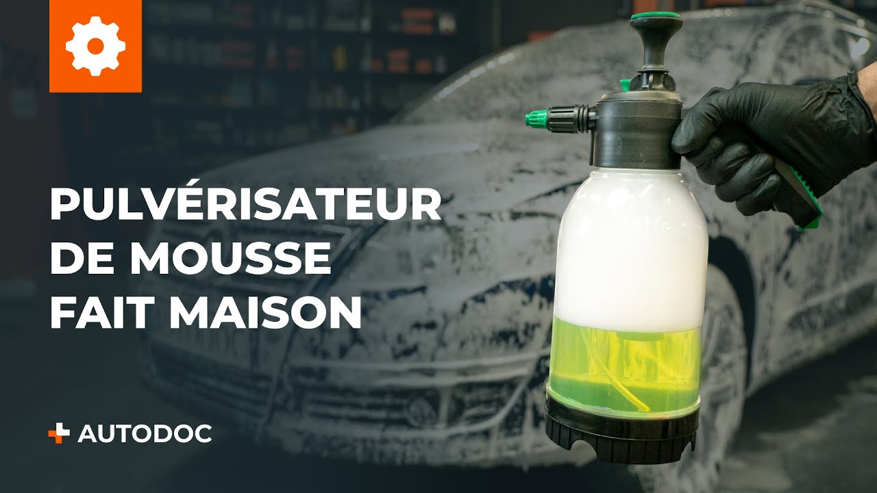 Pulvérisateur de mousse pour kit de nettoyage de voiture de haute