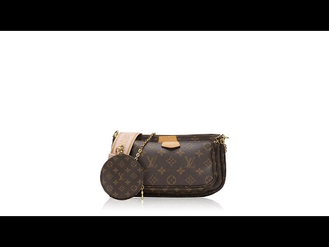 Louis Vuitton Monogram Multi Pochette Accessories Rose Clair