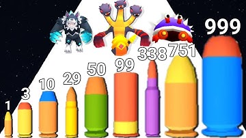 BULLET FUSION - Level Up Bullet Gun (Satisfying ASMR Gameplay) Part 01