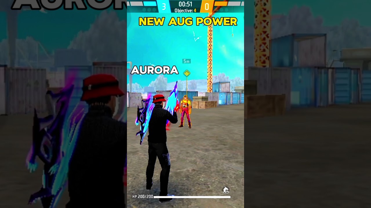 New AUG Skin Power 🔥 Better Than Evo Gun? AUG Aurora's Holler | Aurora Royale 