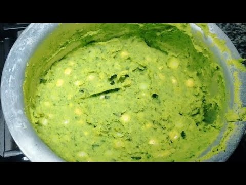 Simple Mukimo Recipe with Pumpkin Leaves w/Beef stew