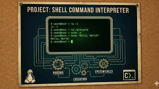 Shell Command Interpreter | OS Video Presentation | 233599 , 233597 , 233579
