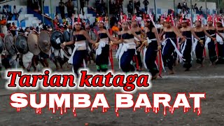 Tarian kataga wanokaka kab,Sumba barat dalam acara memperingati HAI (hari aksara internasional ke 53