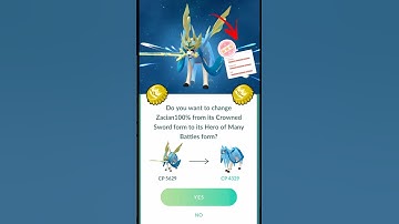 When I UnFuse My✨️Shundo Crown Zacian in Pokemon GO