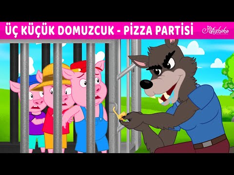 Üç Küçük Domuzcuk ve Pizza Partisi | Adisebaba Masallar