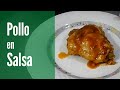 Como hacer POLLO EN SALSA  |  Receta con salsa negra