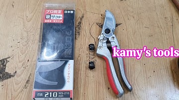 Kéo Cắt Cành Cây Sada Zs-210 210mm, Kéo Cắt Tỉa Cành Cây HÀNG CHÍNH HÃNG