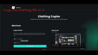 New How To Use Bloxtools Clothing Copy In November 2025
