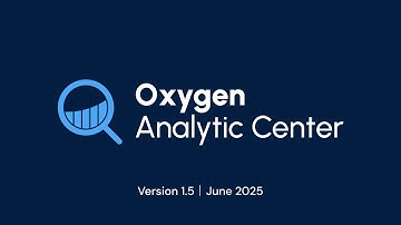 OAC 1.5 Release Notes: Oxygen Analytic Center