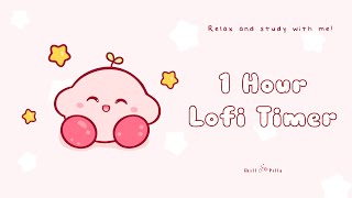 1 Hour - Relax & study with me Lofi | happy kirb #timer #1hour #1hourloop #lofi #relaxing by Chill Pills Studio 153 views 11 hours ago 1 hour