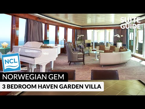 Norwegian Gem 3-Bedroom Garden Villa walkthrough tour
