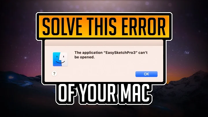 This application can't be opened | MAC OS Catalina Error | Solved In 2 Mins