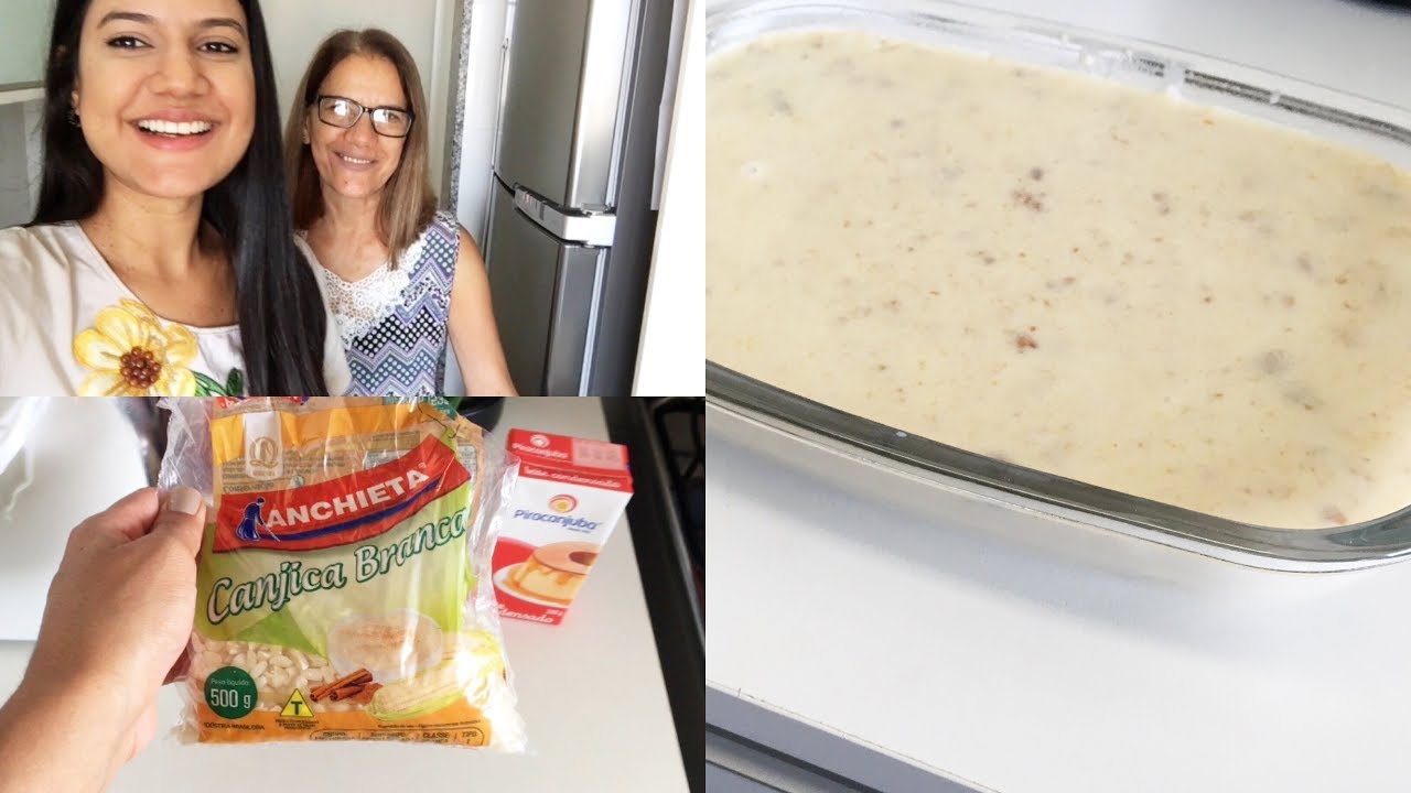 #COZINHANDOCOMAGENTE CANJICA COM AMENDOIM E COCO RALADO