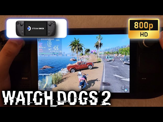 Watch Dogs Legion - 30 FPS on the Steam Deck - Gameplay and