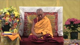 Español LOP 20140505 S1600 Lama Zopa Rinpoche - La práctica del dharma produce felicidad interior