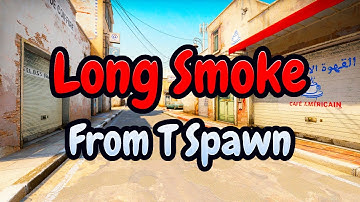 Dust 2 Long Smoke From T Spawn (Quick & Easy)