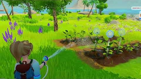 Plowing, Seeding and Watering in the Farm Folks - Solar Punk Farming Life Sim